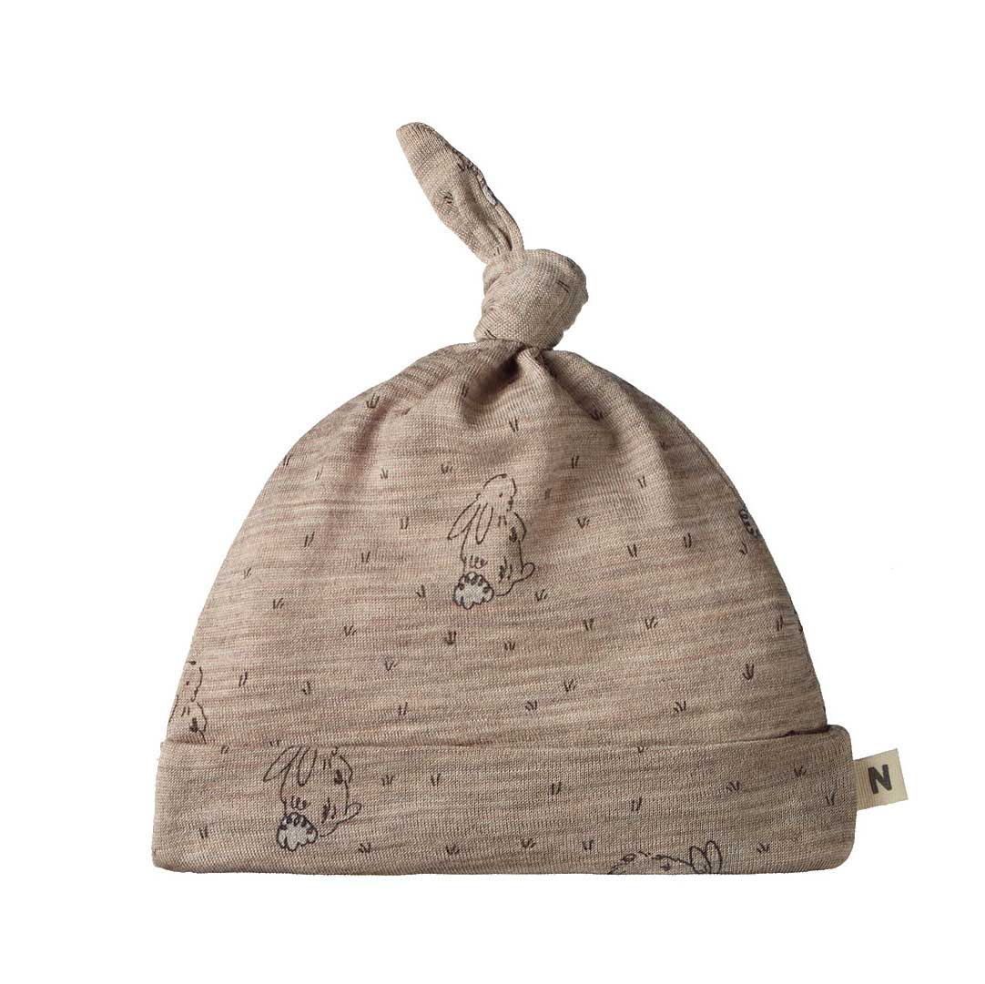 Nature Baby Merino Wool Knotted Beanie